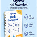 MagicTrace Math Practice Book - grooved counting and early addition workbook
