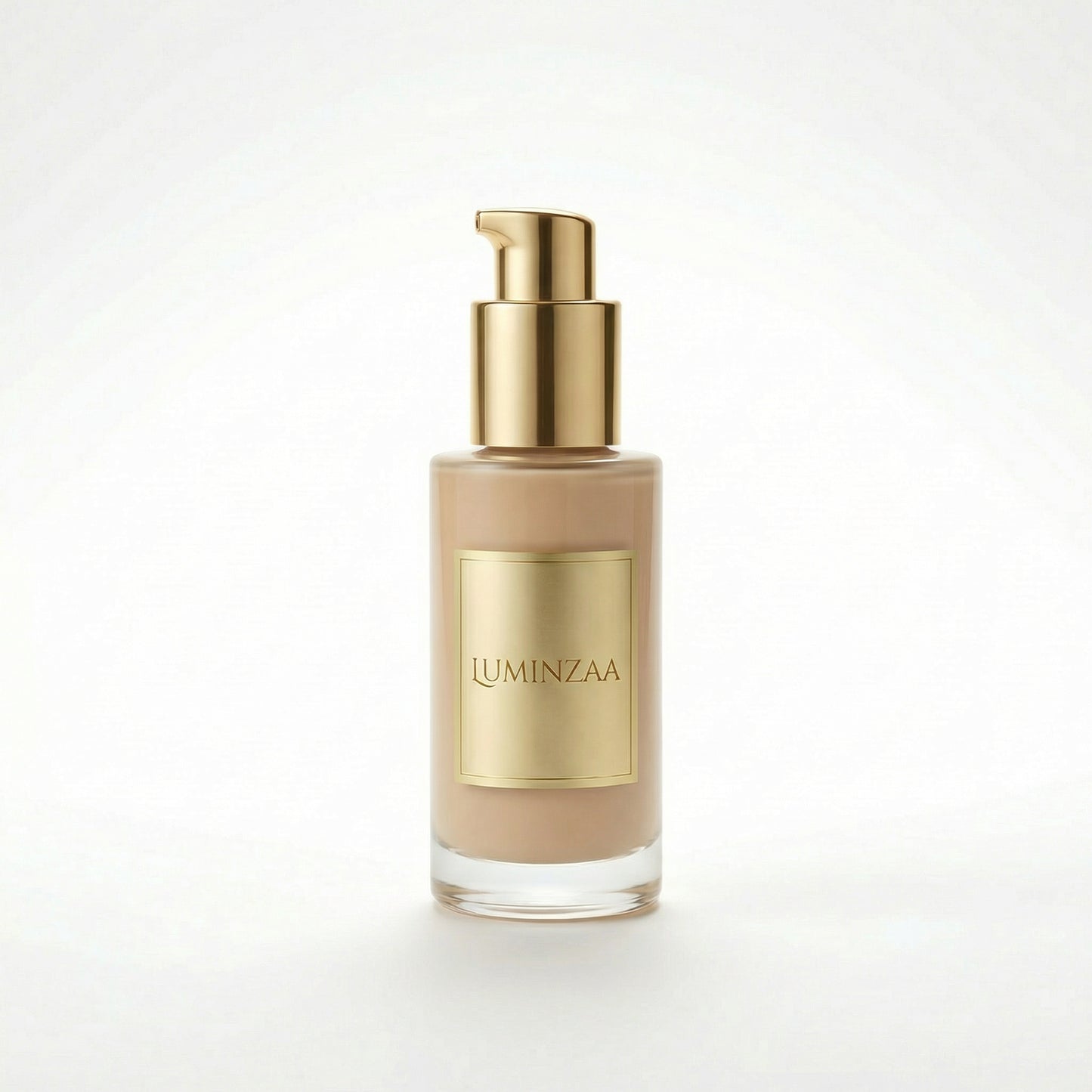 Luminzaa Silk Touch Full Coverage Foundation with SPF in Ivory shade – luxury makeup