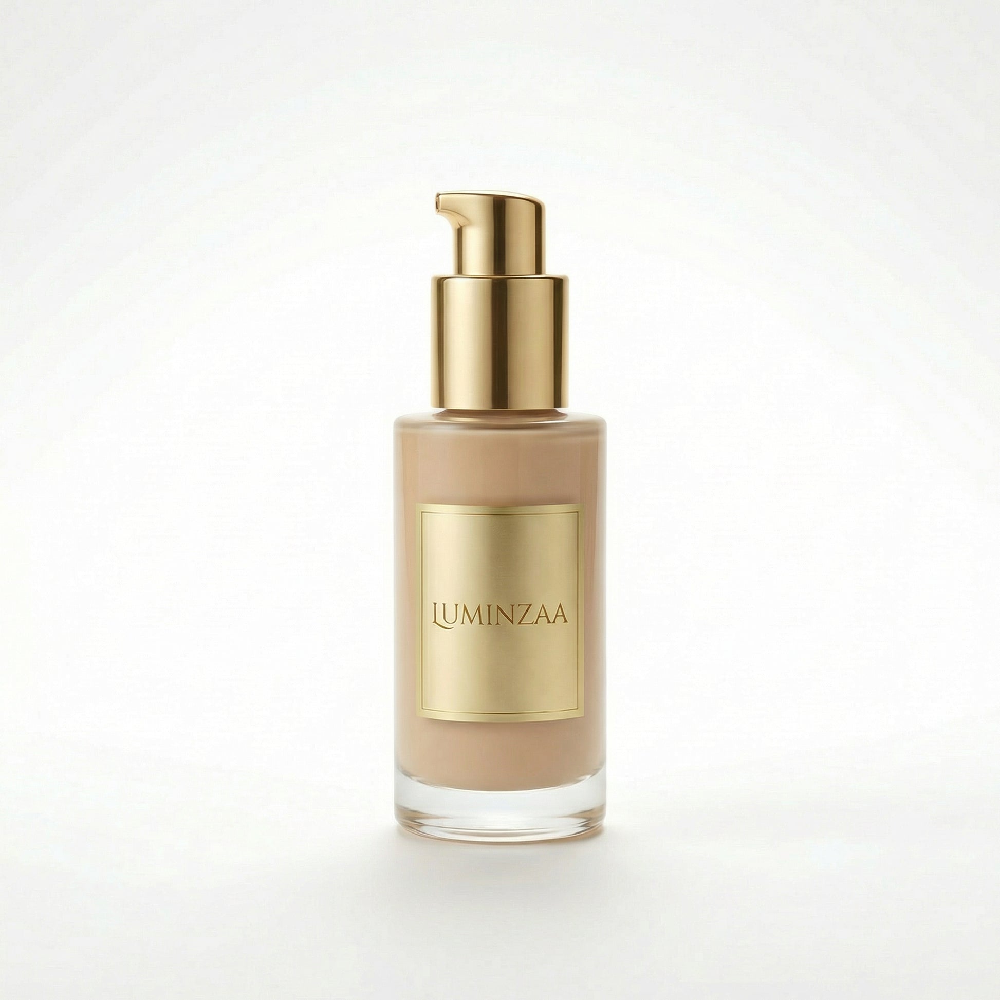 Luminzaa Silk Touch Full Coverage Foundation with SPF in Ivory shade – luxury makeup