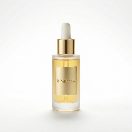 Luminzaa Golden Radiance Serum Mini travel-size 10ml with 24K Gold – portable luxury skincare
